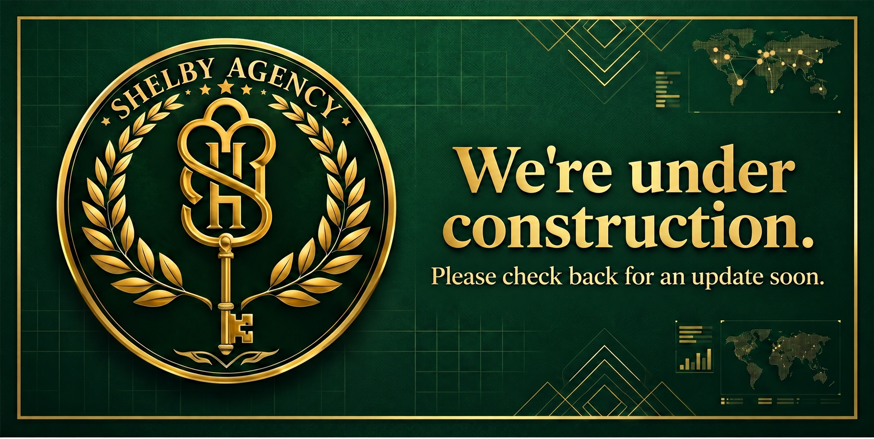 Shelby Agency. We're under construction. Please check back for an update soon.